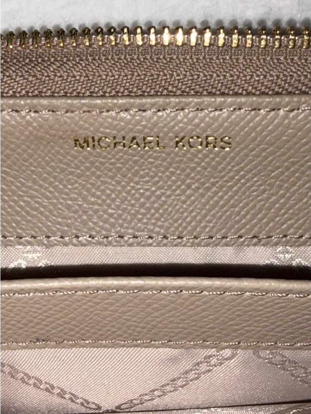 Michael Kors Raven Leather Bag Matching Wallet